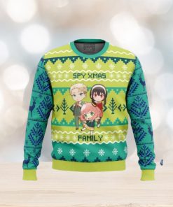 Chibi Spy X Family Ugly Christmas Sweaters For Men And Women