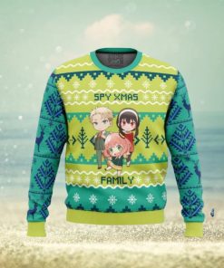 Chibi Spy X Family Ugly Christmas Sweaters For Men And Women