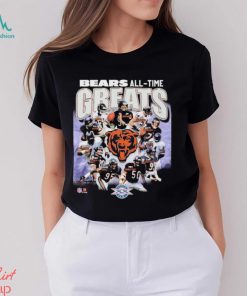 Chicago Bears All time Greats Legends Team Shirt