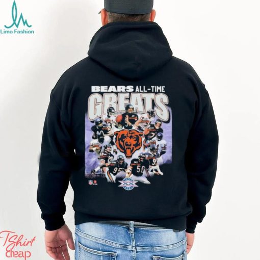 Chicago Bears All time Greats Legends Team Shirt