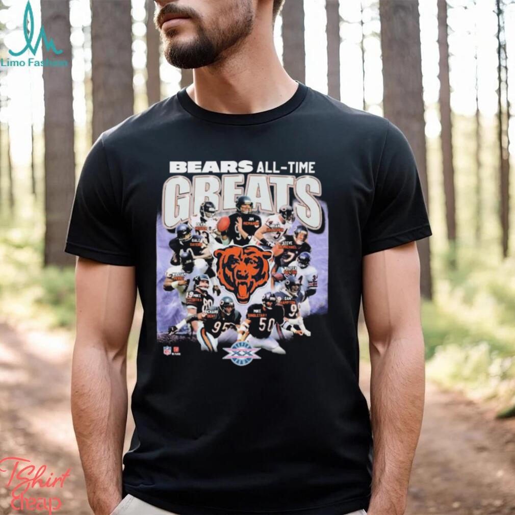 Chicago Bears Members All-Time Greats T-Shirt - TeeNavi