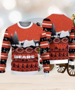 Chicago Bears Casual Ugly Christmas Sweater 3D For Fans Unique Gift For Men And Women