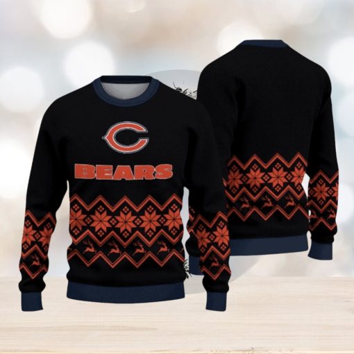 Chicago Bears Christmas Pattern Hot Trending Ugly Sweater For Real Fans