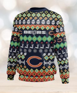 Chicago Bears Colorful Ugly Christmas Sweater