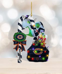 Chicago Bears NFL Football Skull Xmas Gifts Christmas Tree Decorations  Ornament - Mugteeco