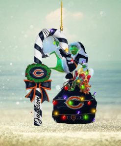 NFL Chicago Bears Custom Name Christmas Sweater Xmas Christmas Gift For Men  And Women