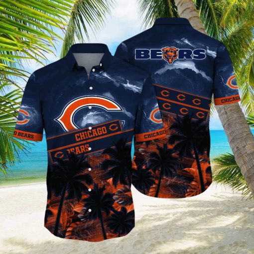 Chicago Bears NFL Hawaiian Shirt Sun Kissed Aloha Shirt