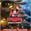 Los Angeles Chargers NFL Mickey Ornament Personalized Your Name SP12102348ID05