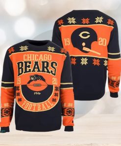 Chicago Bears NFL Retro Cotton Ugly Christmas Sweater