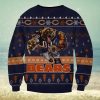 Houston Texans Christmas Snowflakes Pattern New Style Knitted Sweater