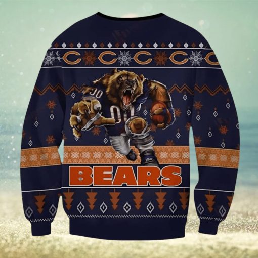 Chicago Bears Players Football Christmas Ugly Sweater