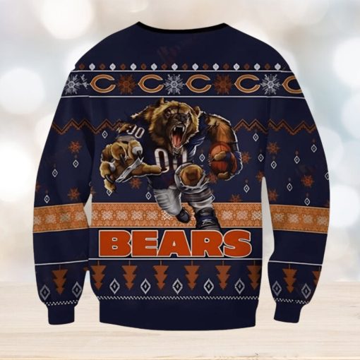 Chicago Bears Players Football Christmas Ugly Sweater