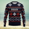 Golf Pattern Christmas Falling Snowflakes Sweater Trending For Men And Women Gift Holidays