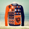 Chicago Bears Ugly Christmas Skull Xmas Sweater