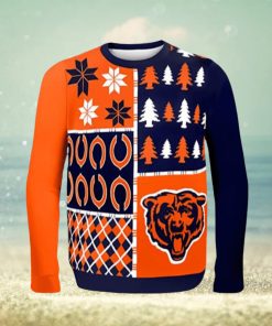 Chicago Bears Ugly Christmas Sweater Full Print For Chicago Bears Fans