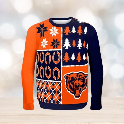 Chicago Bears Ugly Christmas Sweater Full Print For Chicago Bears Fans