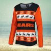 Cleveland Browns Christmas Pattern Knitted Sweater