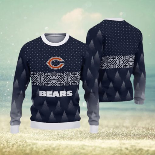 Chicago Bears Ugly Christmas Xmas Sweater Decorate Gift Mens Women