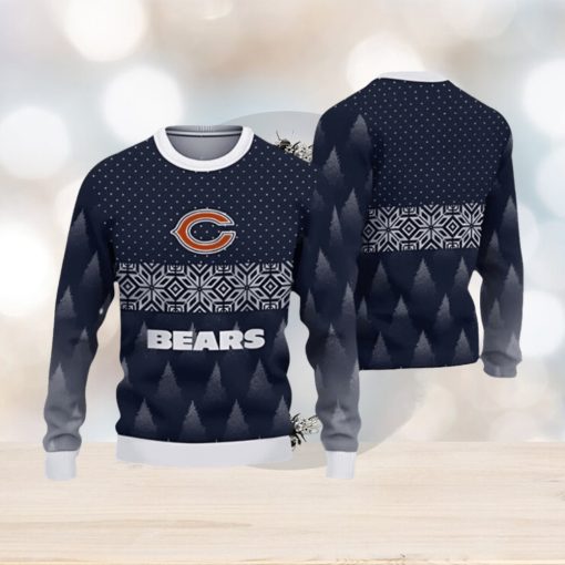 Chicago Bears Ugly Christmas Xmas Sweater Decorate Gift Mens Women