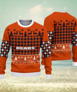 Chicago Bears Ugly Christmas Xmas Sweater Gather Gift Mens Women