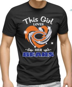 This Girl Loves HerChicago Bears Women's Tank Top Sleeveless T-Shirt Vest