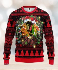 Chicago Blackhawks Ugly Christmas Sweater