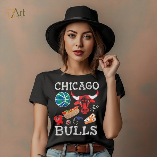 Chicago Bulls NBA x MARKET Unisex Claymation T Shirt