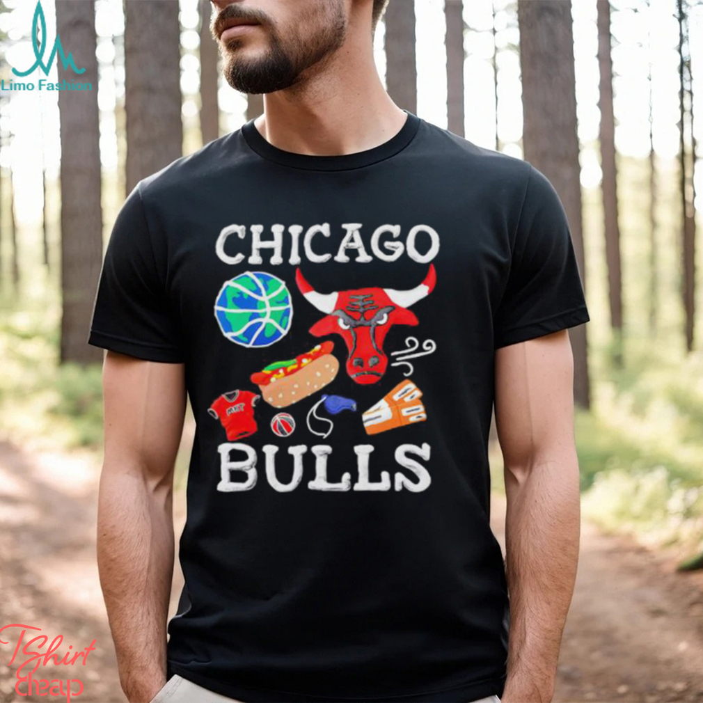 Chicago Bulls Nba X Market Claymation Shirt - Limotees
