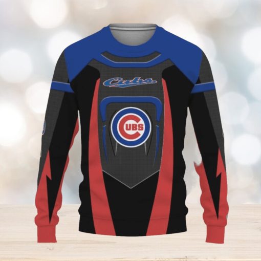 Chicago Cubs Champion Football Sport Spirit Team Knitted Xmas Sweater Gift Holidays