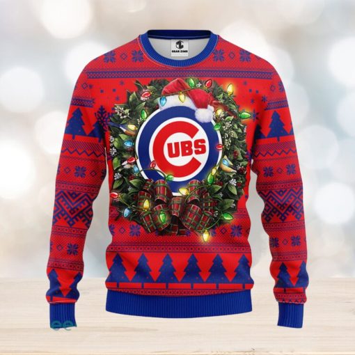 Chicago Cubs Christmas Ugly Sweater