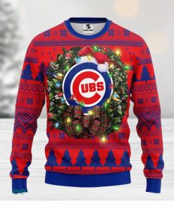 Chicago Cubs Christmas Ugly Sweater