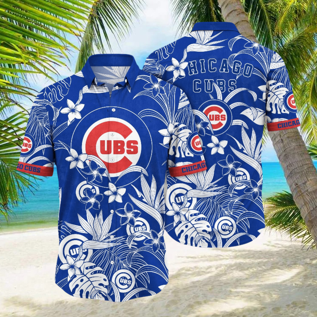 MLB Large Stitches Chicago Cubs WHITE POLY JERSEY