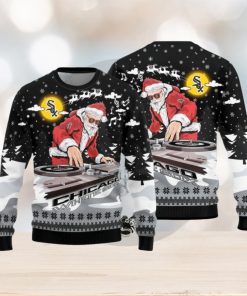 Chicago White Sox Christmas Funny DJ Santa New Style Knitted Sweater