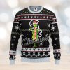 Alabama Crimson Tide Reindeer Pattern Special Custom Name And Number Ugly Christmas Sweater NCAA Fans Gifft