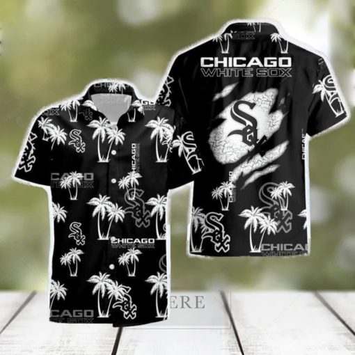 Chicago White Sox Palm Tree Pattern Hawaiian Shirt For Men And Women Gift Beach Holiday