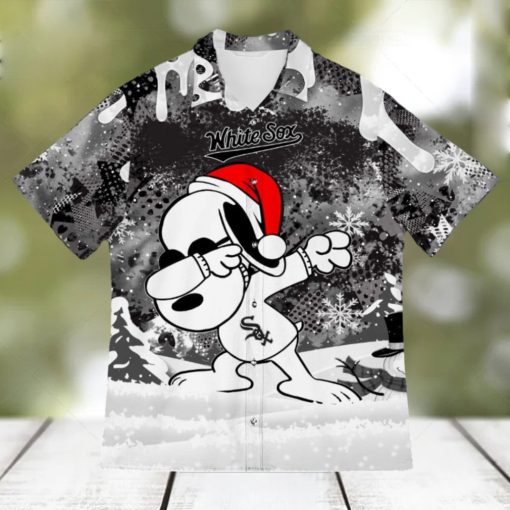 Chicago White Sox Snoopy Dabbing The Peanuts Sports Football American Dripping Matching Hawaiian Shirt