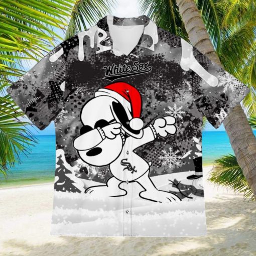 Chicago White Sox Snoopy Dabbing The Peanuts Sports Football American Dripping Matching Hawaiian Shirt