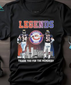 Chicago bears legends payton and butkus memories shirt