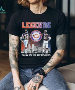 Chicago bears legends payton and butkus memories shirt