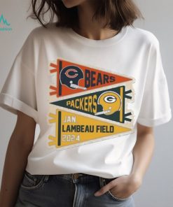 Chicago bears vs Green Bay Packers january 2024 lambeau field T shirt