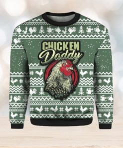 Chicken Daddy Ugly Christmas Sweater