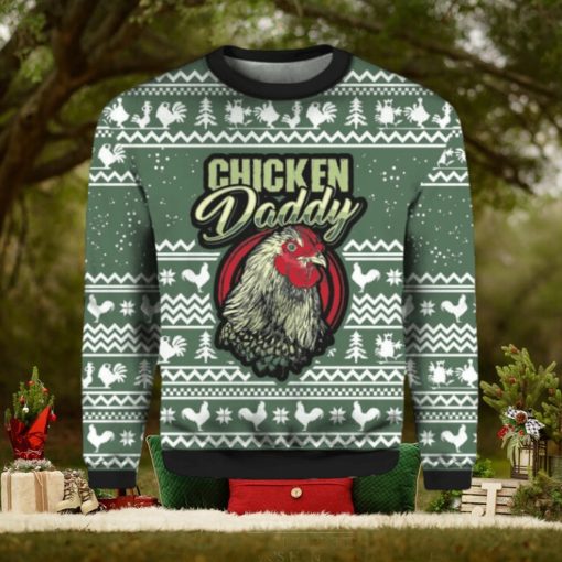 Chicken Daddy Ugly Christmas Sweater