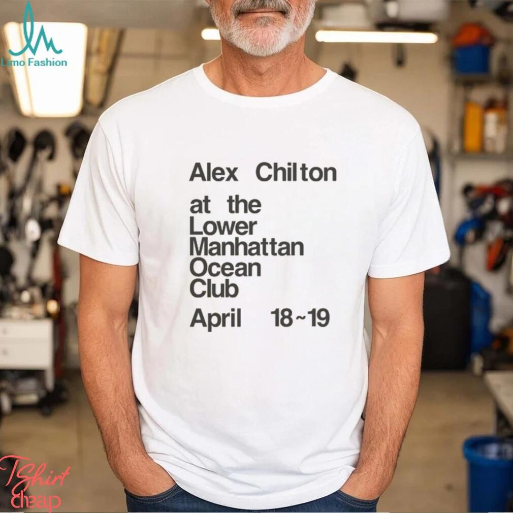 alex chilton t shirt