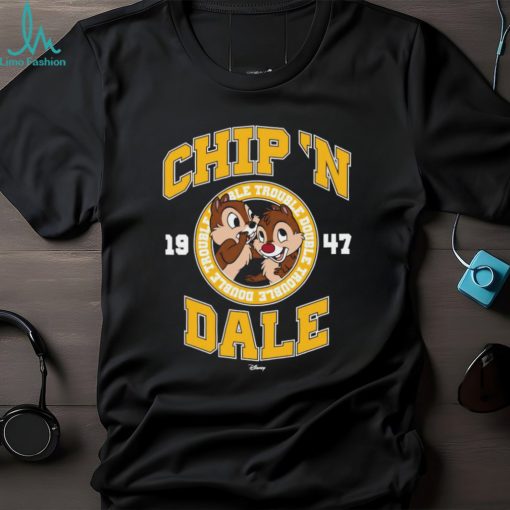 Chip N Dale Trouble Double Collegiate T Shirts