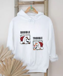 Chip and Dale double trouble Merry Christmas cartoon shirt