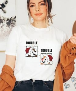 Chip and Dale double trouble Merry Christmas cartoon shirt