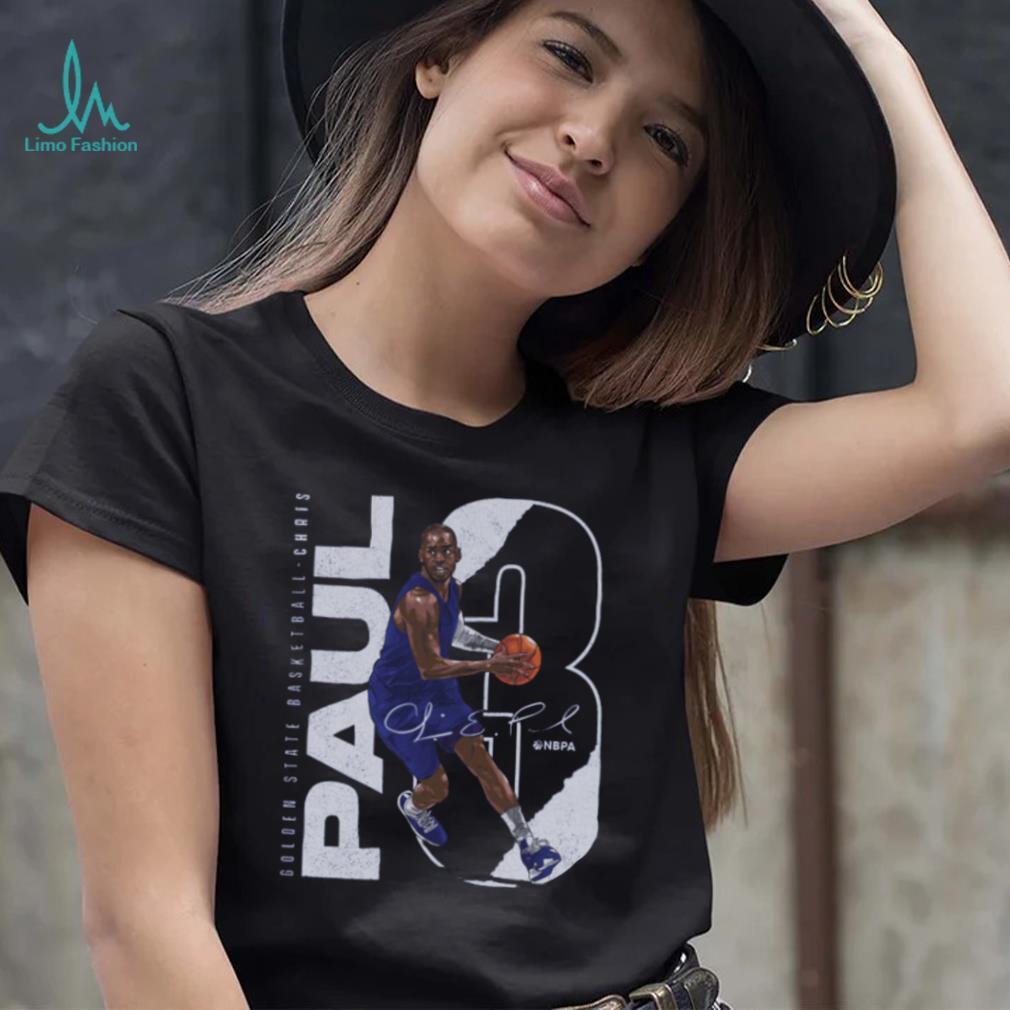 Chris Paul Golden State Stretch WHT Shirt Chris Paul Golden State Stretch WHT Shirt