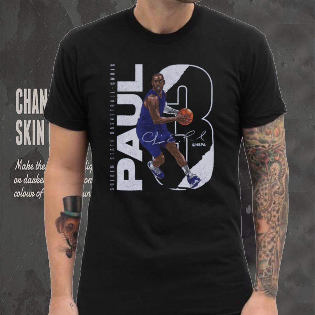 Chris Paul Golden State Stretch WHT Shirt Chris Paul Golden State Stretch WHT Shirt