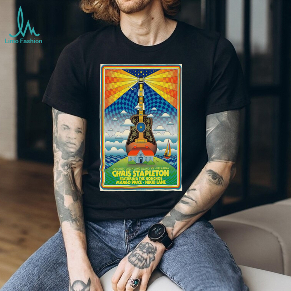 Chris stapleton tour 2023 october 07 long island ny poster shirt Chris stapleton tour 2023 october 07 long island ny poster shirt