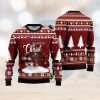 Christmas Sweater Arizona Cardinals Christmas Ball Snowfalke Pattern 3D Sweater